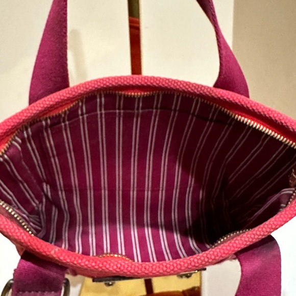 Louis Vuitton Red Canvas Antiqua Tote Small - Picture 8 of 12